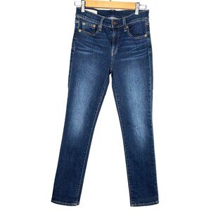 Gap Womens Jeans Classic Straight Mid Rise 27/4 Stretch Classic Preppy Boho